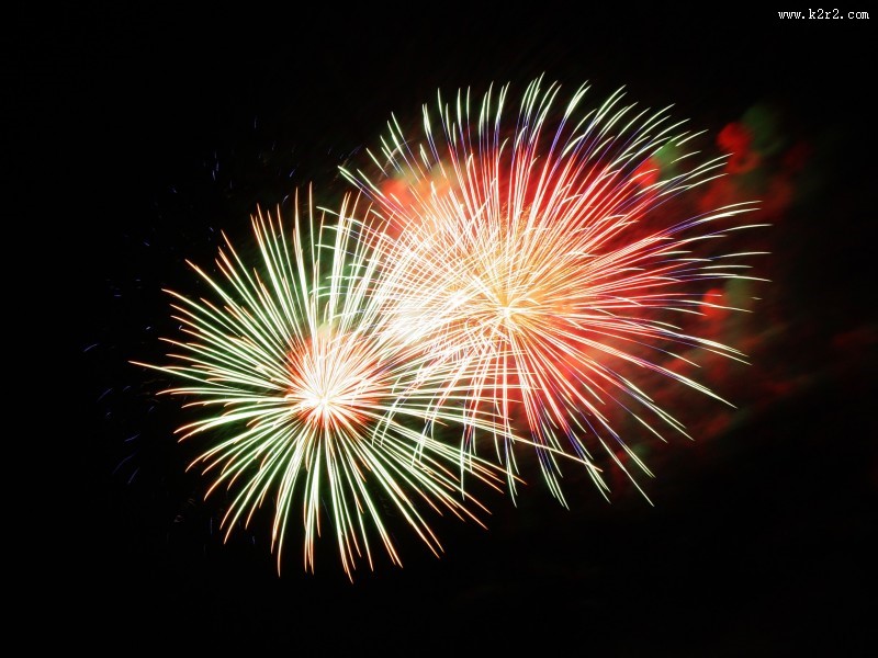 美丽的烟花图片大全