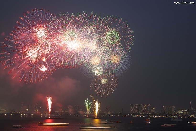 美丽的烟花图片大全