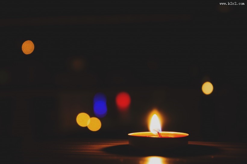 明亮的烛光图片大全