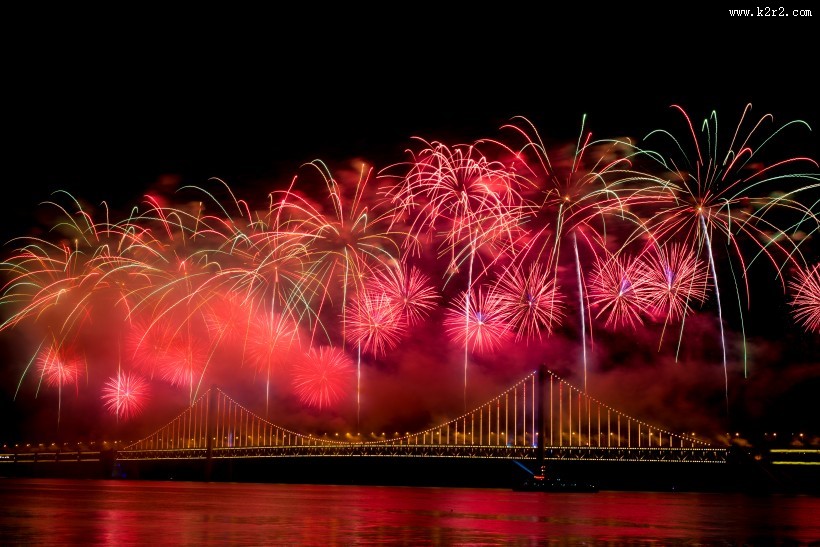 璀璨唯美的烟花图片