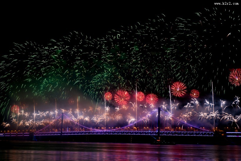 璀璨唯美的烟花图片