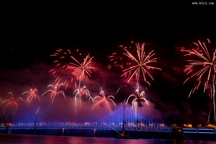 璀璨唯美的烟花图片