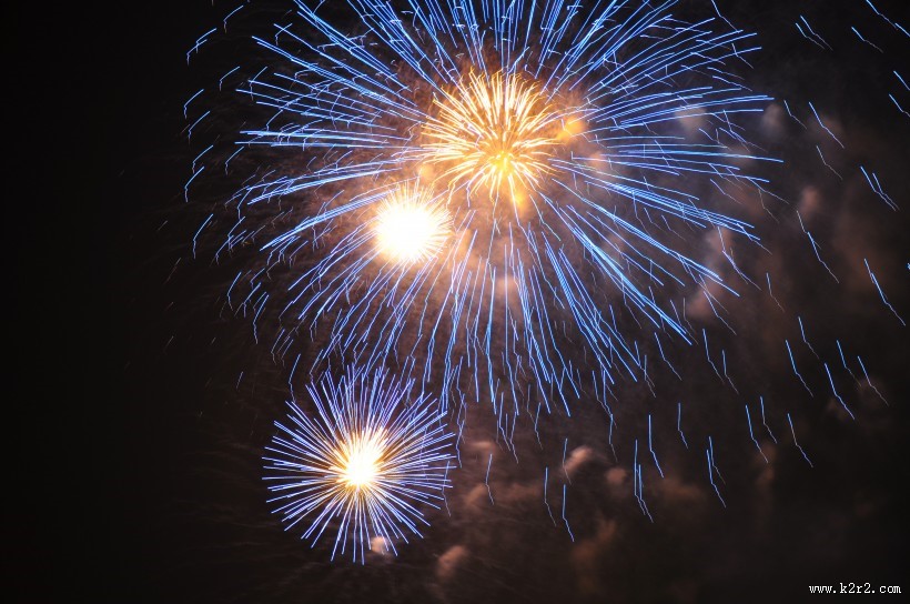 璀璨的烟花图片大全
