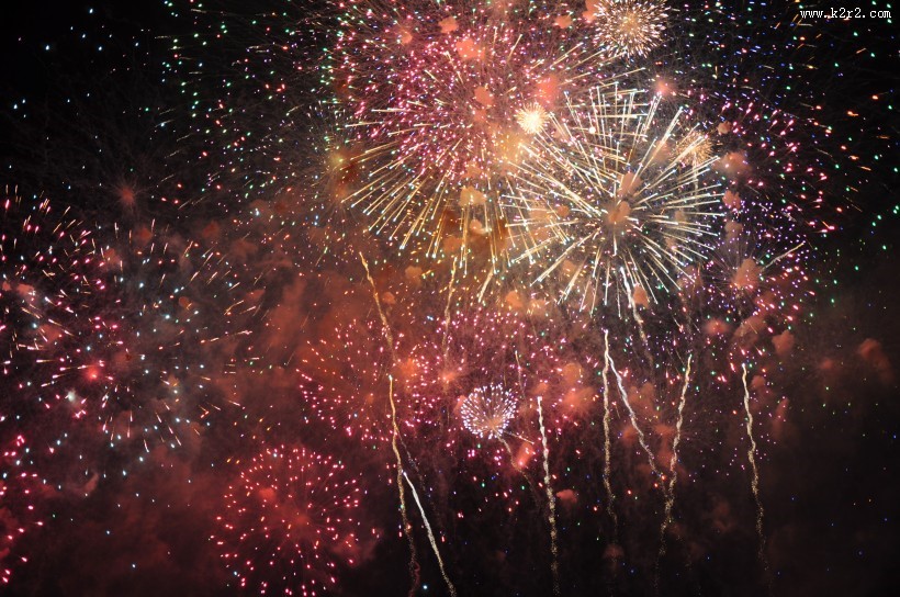 璀璨的烟花图片大全