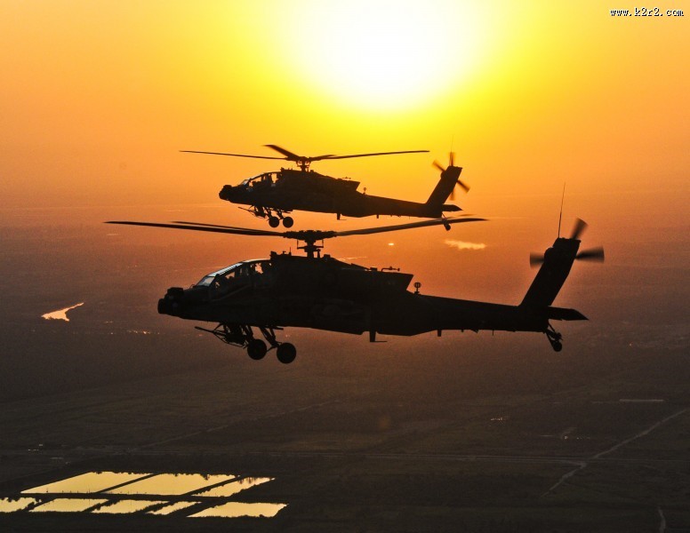 AH-64武装直升机图片大全