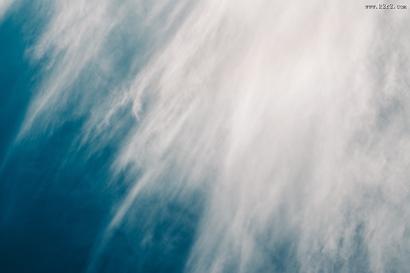 空中的云彩图片