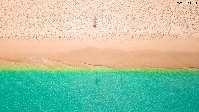 凉爽的海滩图片