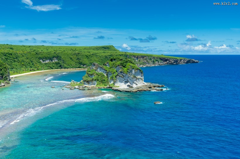 迷人的海岸风景图片