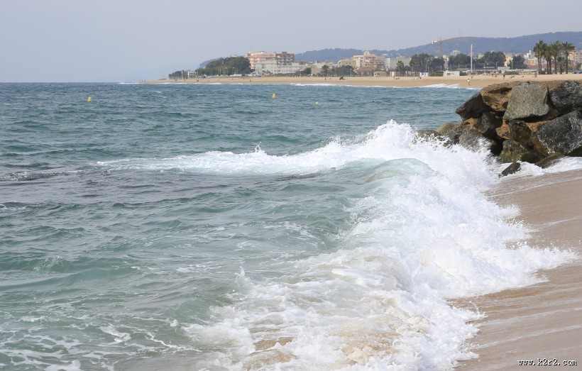 风景优美的海滩图片