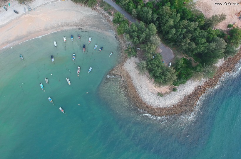 海边的鸟瞰图片大全