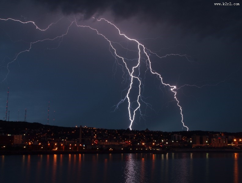 令人害怕的闪电图片