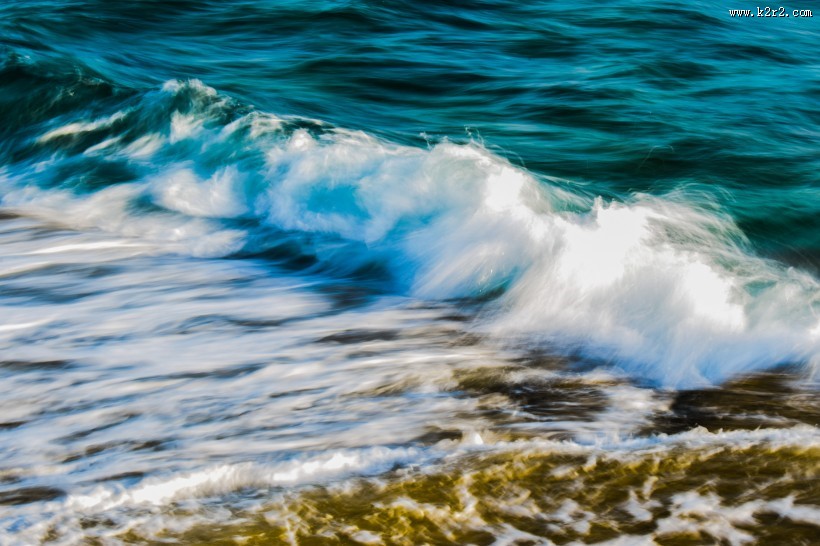 大海中的海浪图片大全
