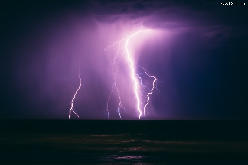 恐怖的闪电图片大全