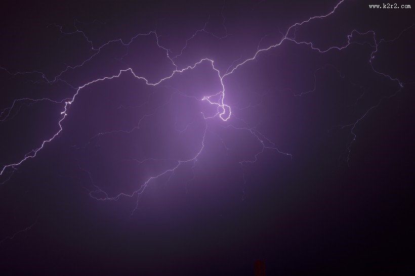 恐怖的闪电图片大全