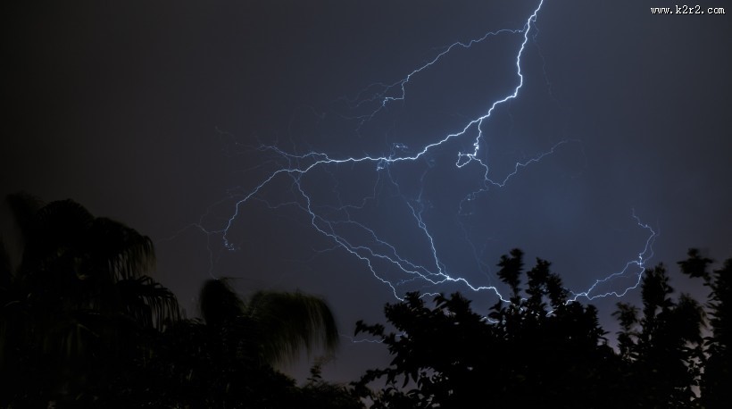 恐怖的闪电图片大全