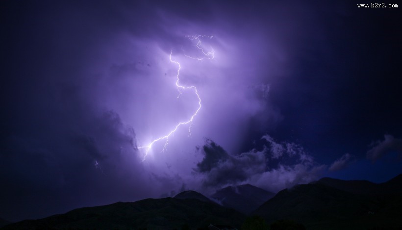 恐怖的闪电图片大全