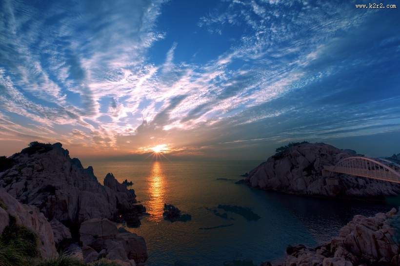 美丽的蓝天白云图片