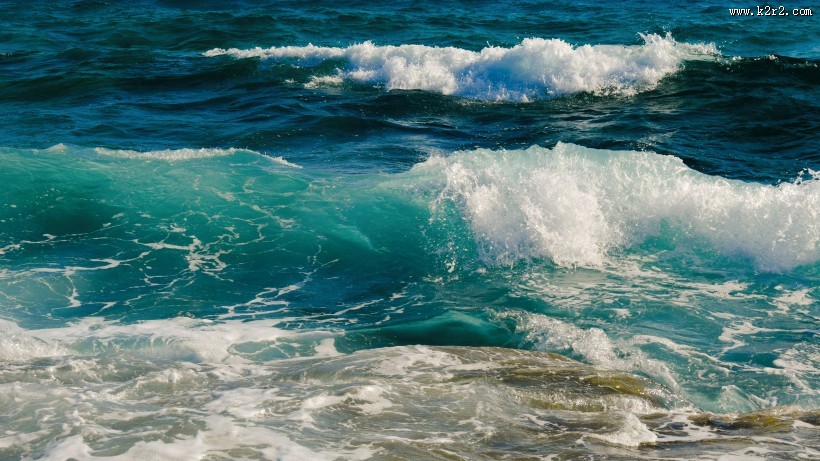 蔚蓝的大海图片大全