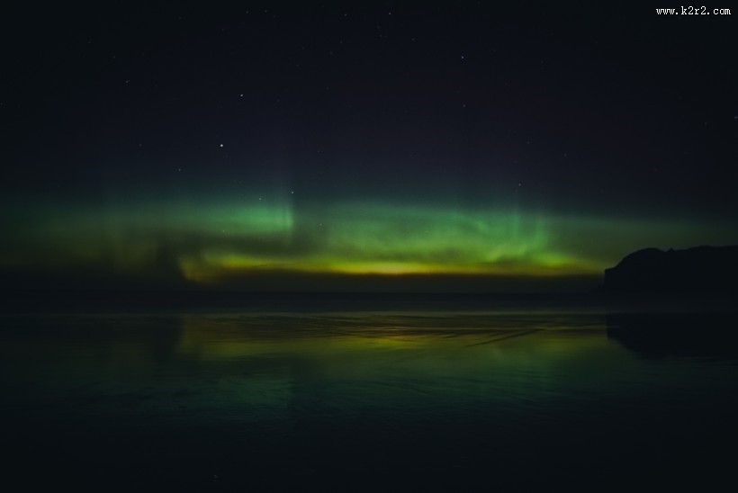 美丽梦幻的极光图片