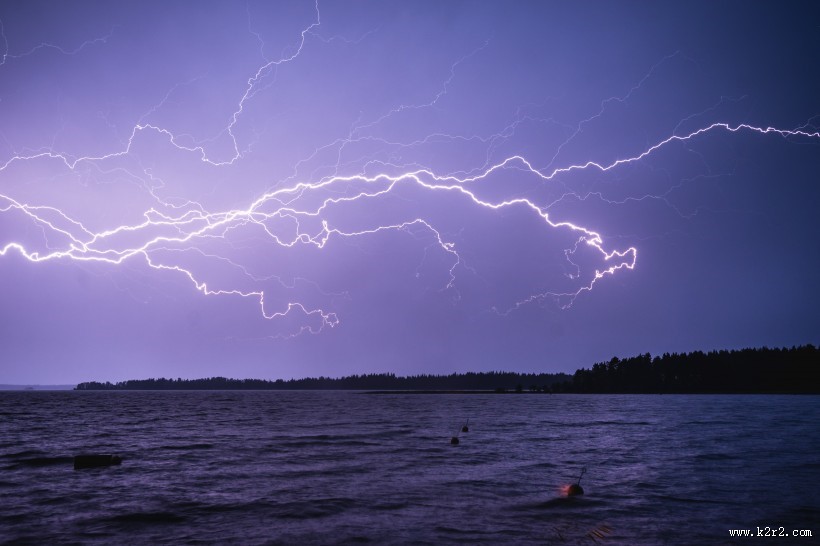 恐怖的闪电图片大全