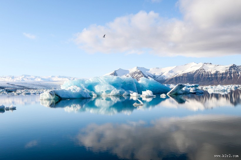 壮阔的冰川图片