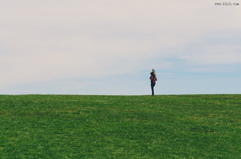 一望无际的草地图片