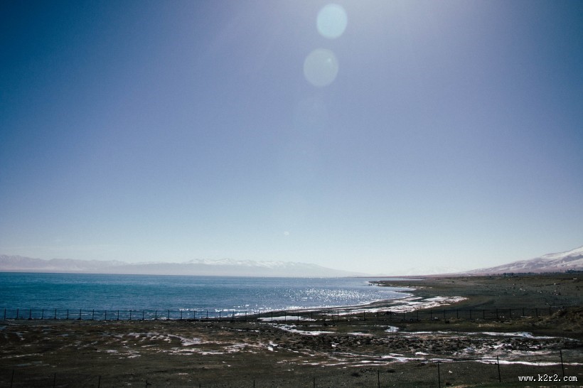 唯美滩涂风景图片