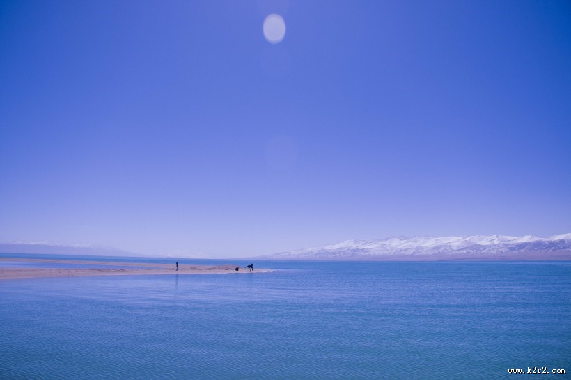 唯美滩涂风景图片
