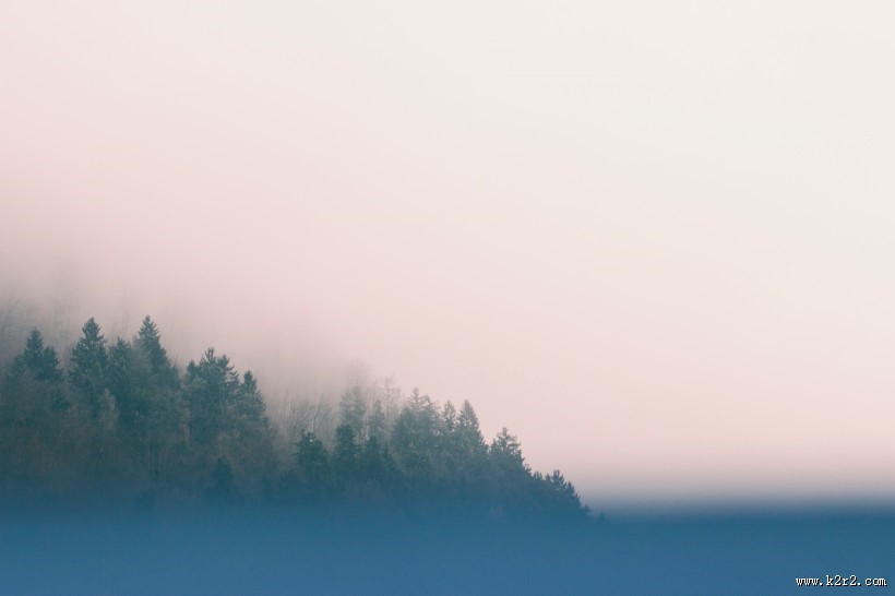 浓雾弥漫的景色图片大全