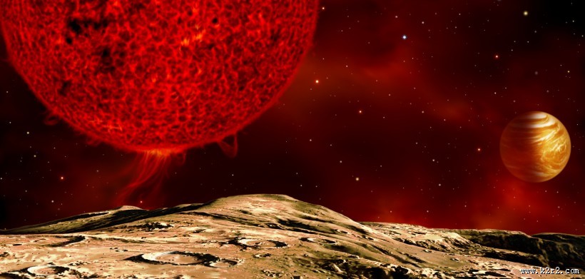 美丽的星球和浩瀚的宇宙图片