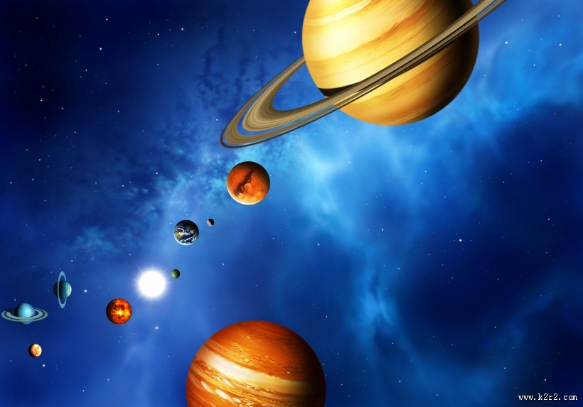 美丽的星球和浩瀚的宇宙图片