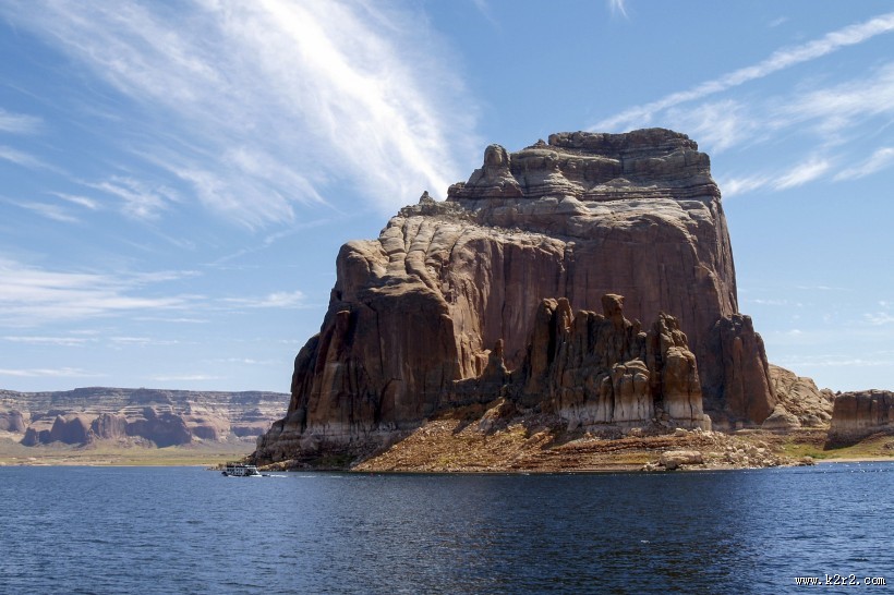 天然水库之鲍威尔湖图片