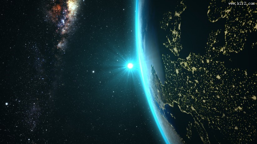 宇宙闪亮的星系图片大全