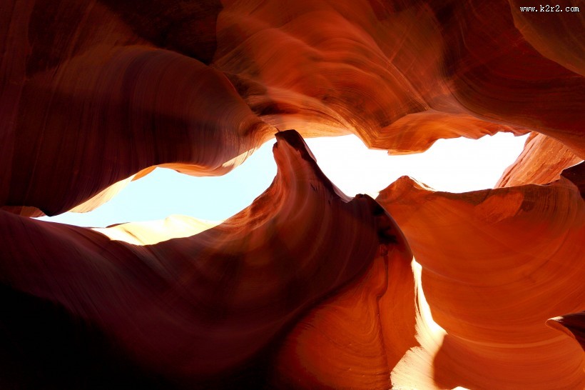 美国亚利桑那州羚羊峡谷风景图片