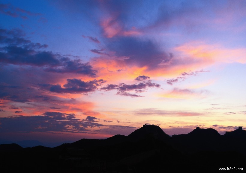 绚丽的“火烧云”图片大全