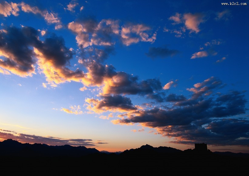 绚丽的“火烧云”图片大全