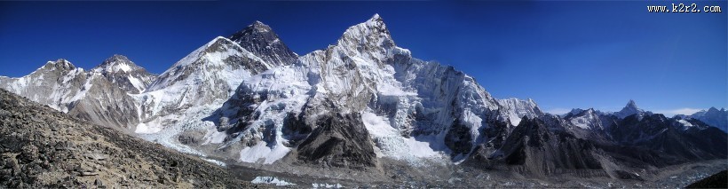 世界最高峰的珠穆朗玛峰图片