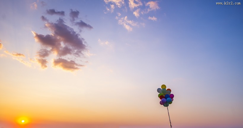 美丽的天空景色图片