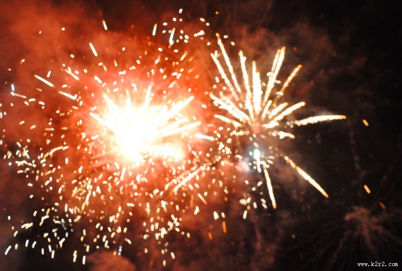 绚丽的烟花图片