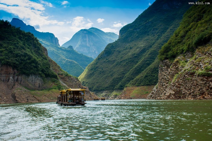 长江巫峡神女溪风光图片