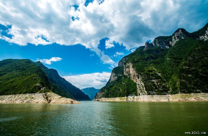 长江巫峡神女溪风光图片