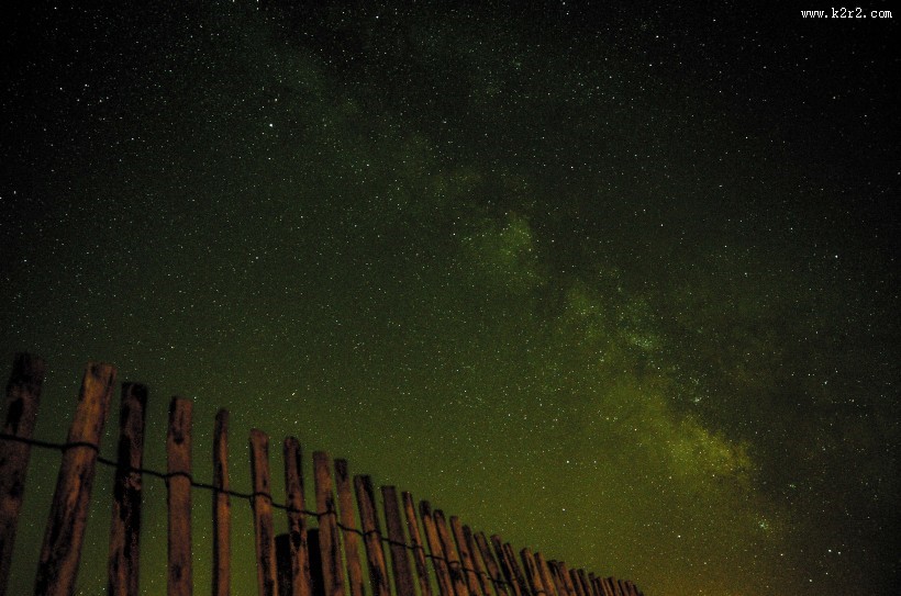 夜空中最亮的星图片