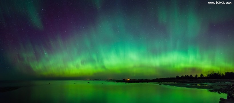 唯美的极光图片