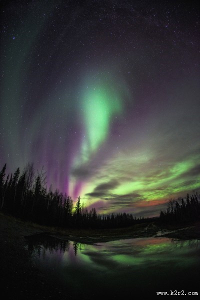 神奇的极光图片
