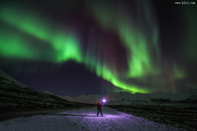 神奇的极光图片