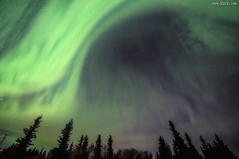 神奇的极光图片