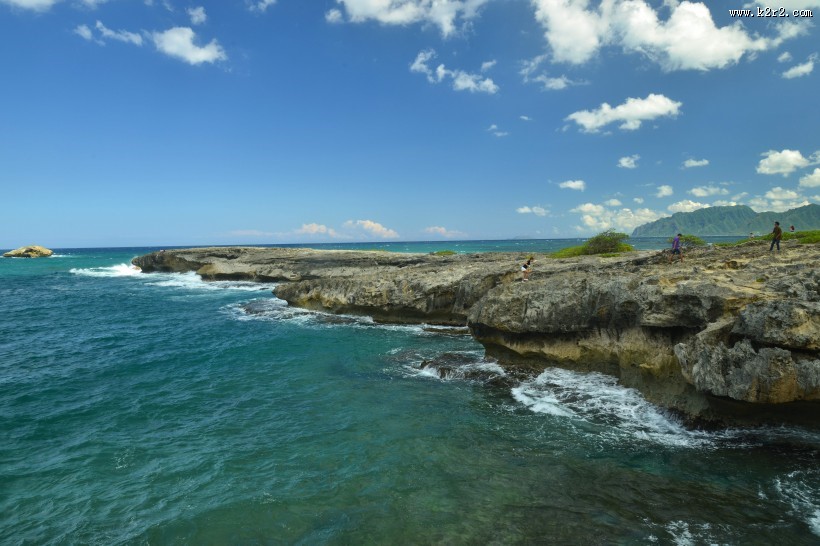 夏威夷海岸风景图片