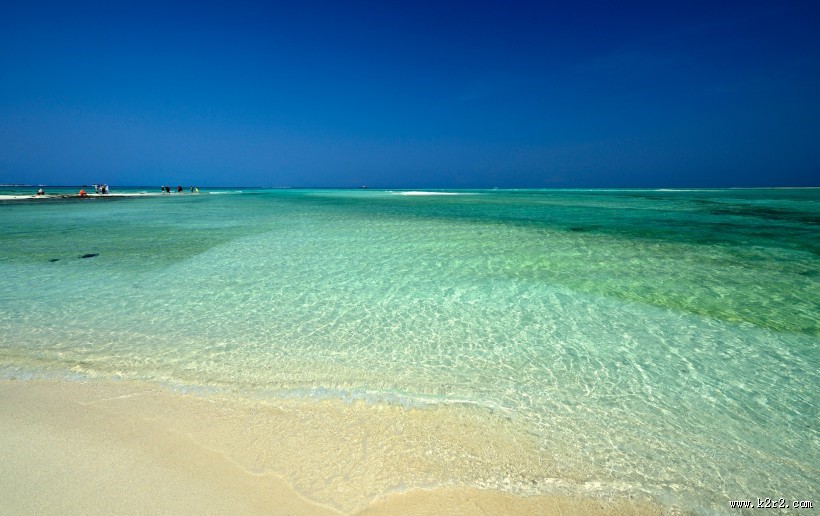 西沙银屿岛风景图片