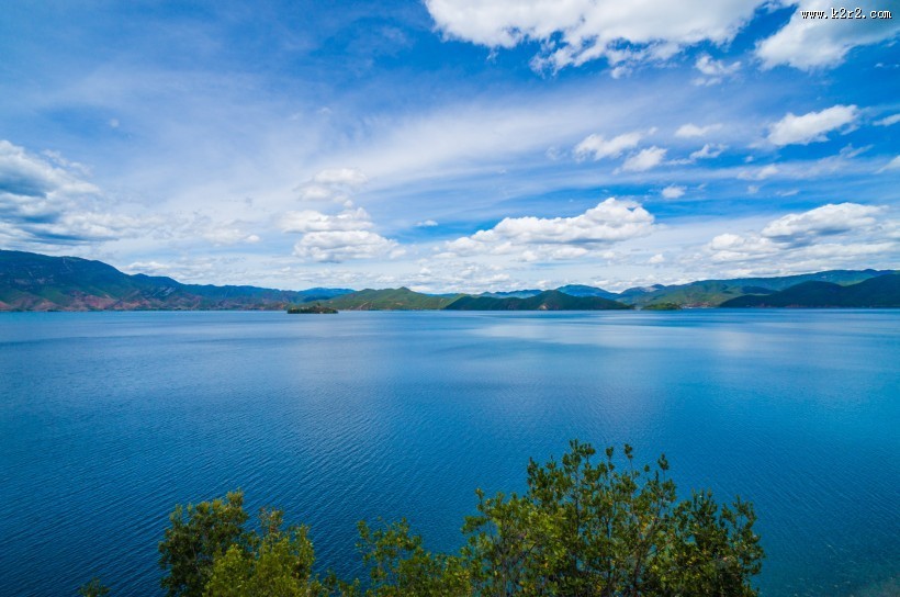 泸沽湖之里格半岛风景图片