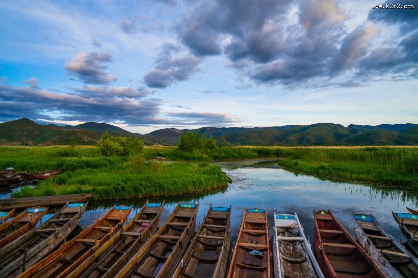 泸沽湖草海风景图片大全